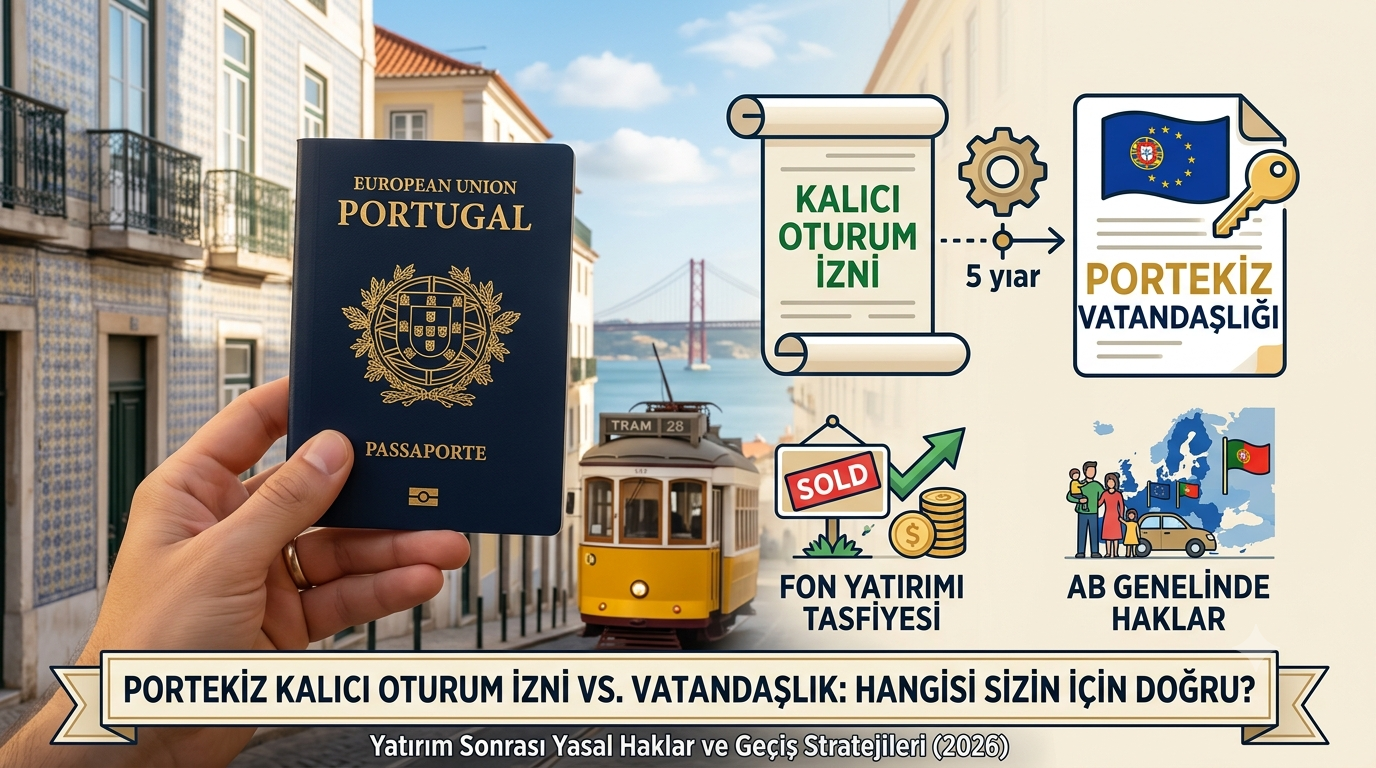 Portekiz Kalıcı Oturum İzni vs. Vatandaşlık: Hangisi Sizin İçin Doğru?