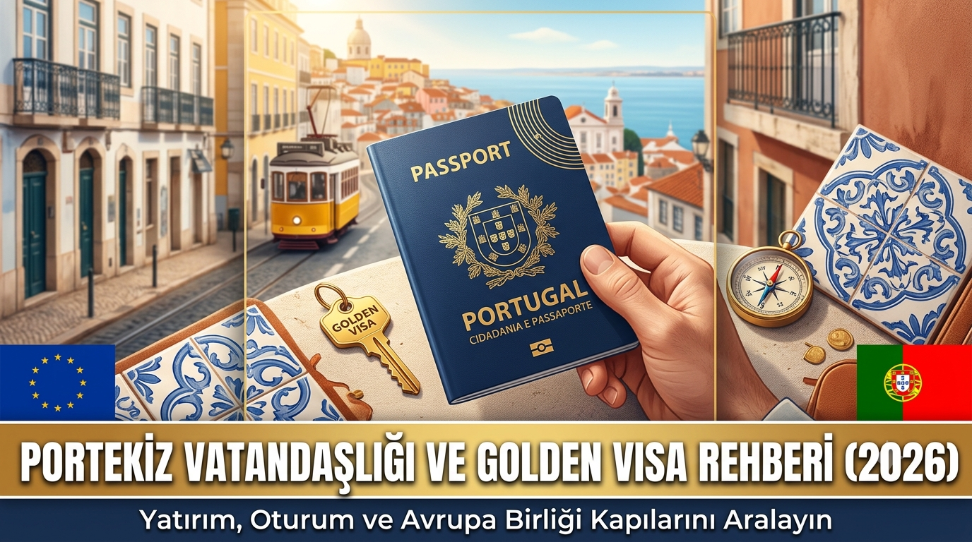 2026 Rehberi: Portekiz Vatandaşlığı ve Golden Visa ile AB Kapılarını Aralayın